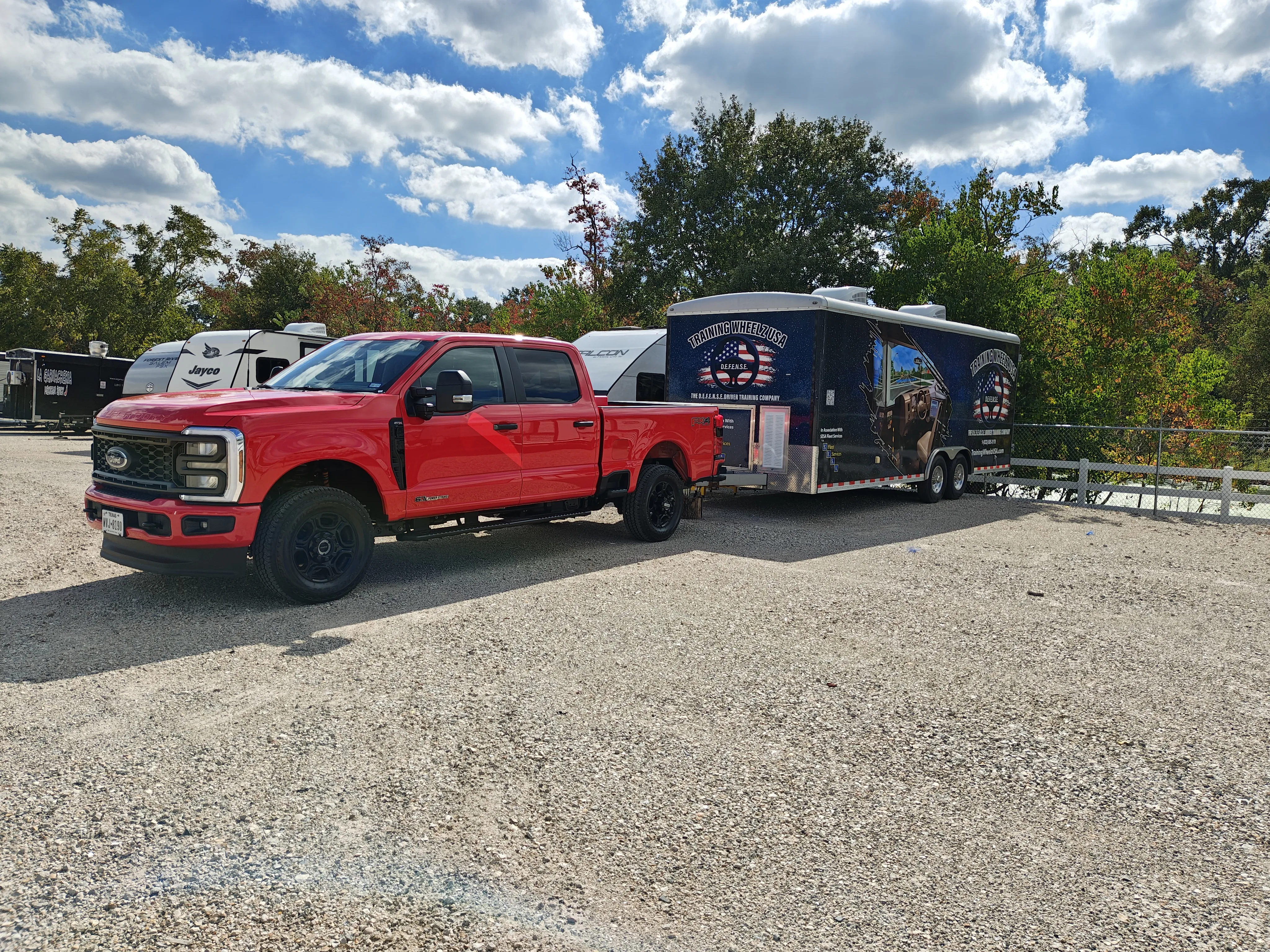 Training Wheelz USA mobile training unit used for instructor-led driving practice